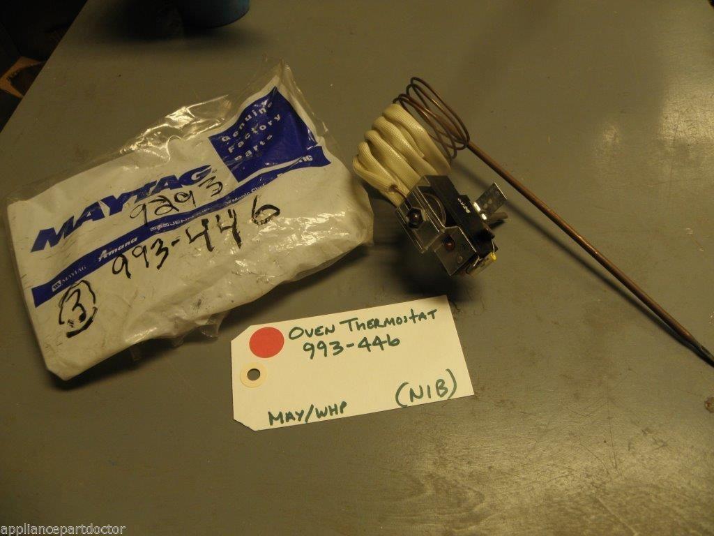 Whirlpool Maytag Stove 993-446 Oven Thermostat NEW IN BOX Whirlpool Maytag Stove 993-446 Oven Thermostat NEW IN BOX